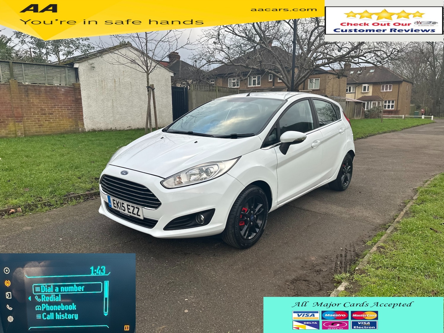 Used Ford Fiesta 2015 for sale - 76948555: Photo 3