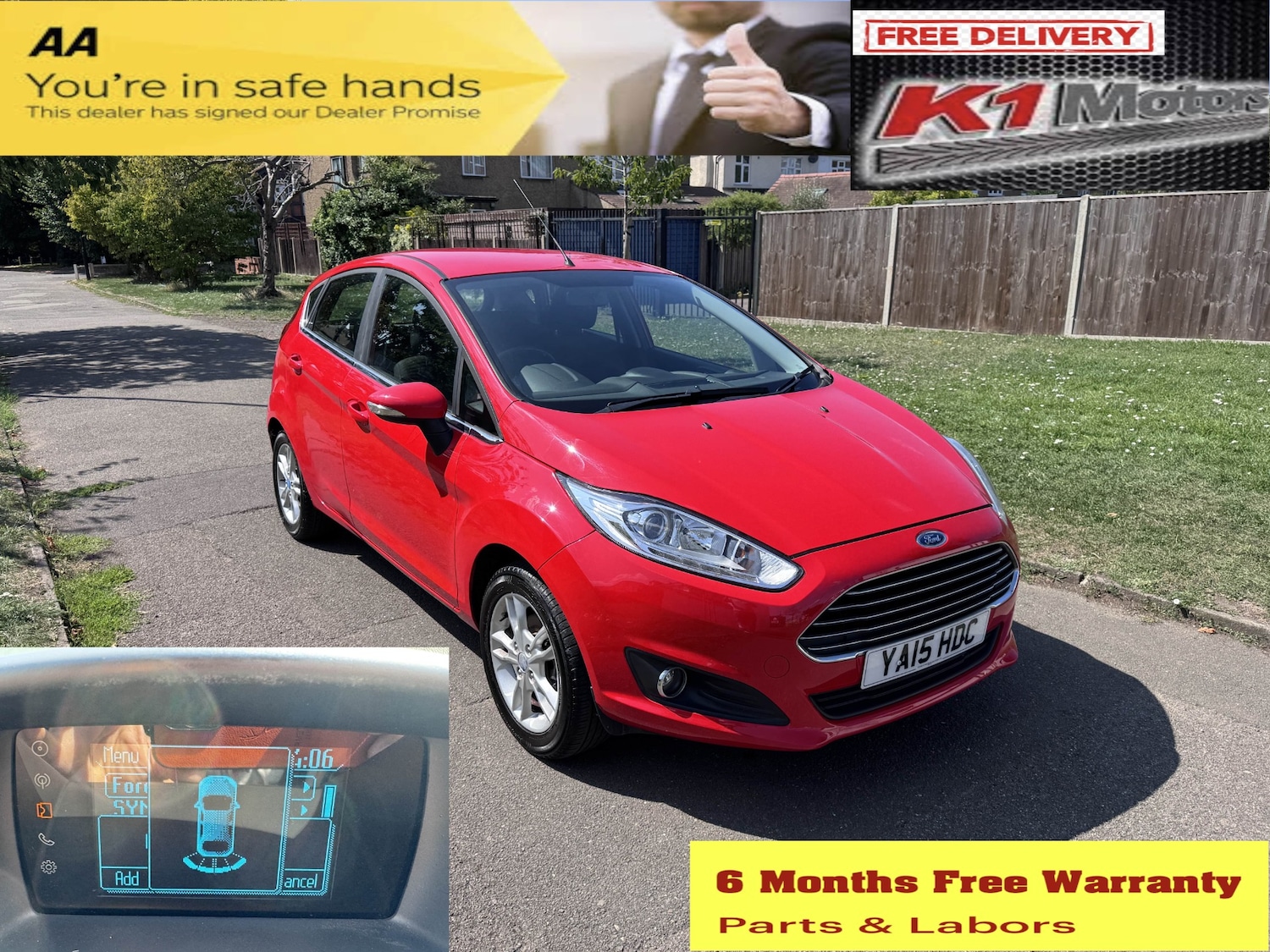 Used Ford Fiesta 2015 for sale - 76391524: Photo 1
