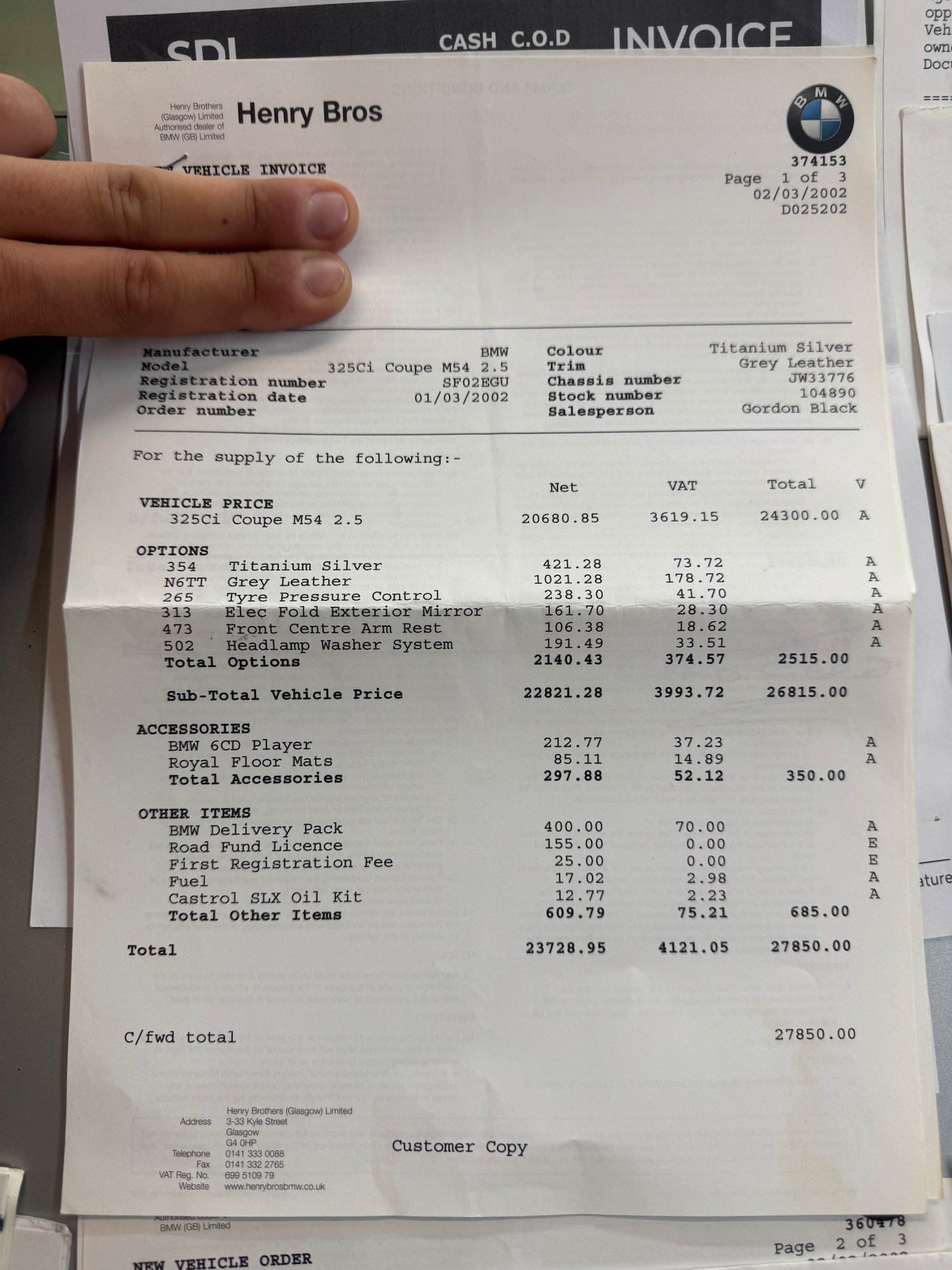 Used BMW 3 Series 2002 for sale - 76391142: Photo 23