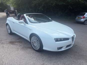 2008 (08) - ALFA ROMEO SPIDER 2.4 JTDM 0 OWNERS GENUINE LOW MILES 54K A/C CHERRY LEATHE 2-Door