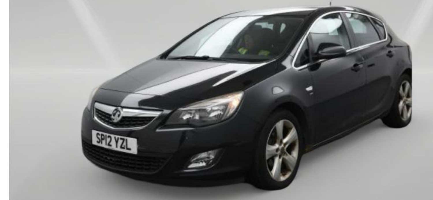 Used Vauxhall Astra 2012 for sale - 76687378: Photo 1