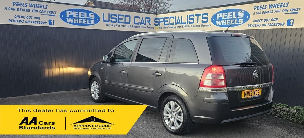 Used Vauxhall Zafira 2012 for sale - 76605102: Photo 8