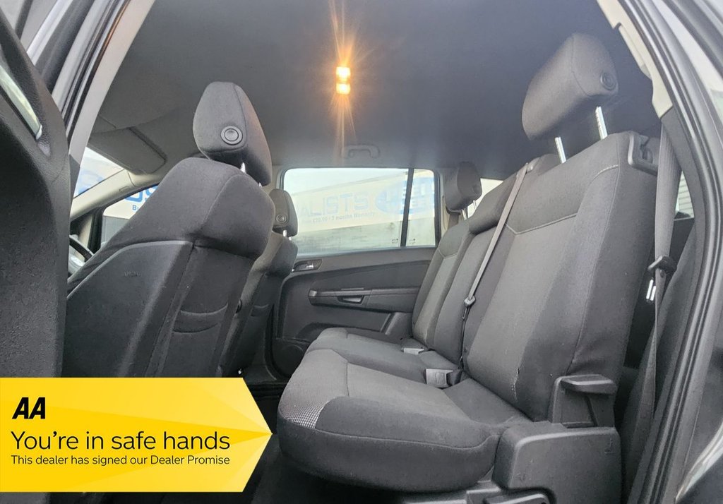 Used Vauxhall Zafira 2012 for sale - 76605102: Photo 9