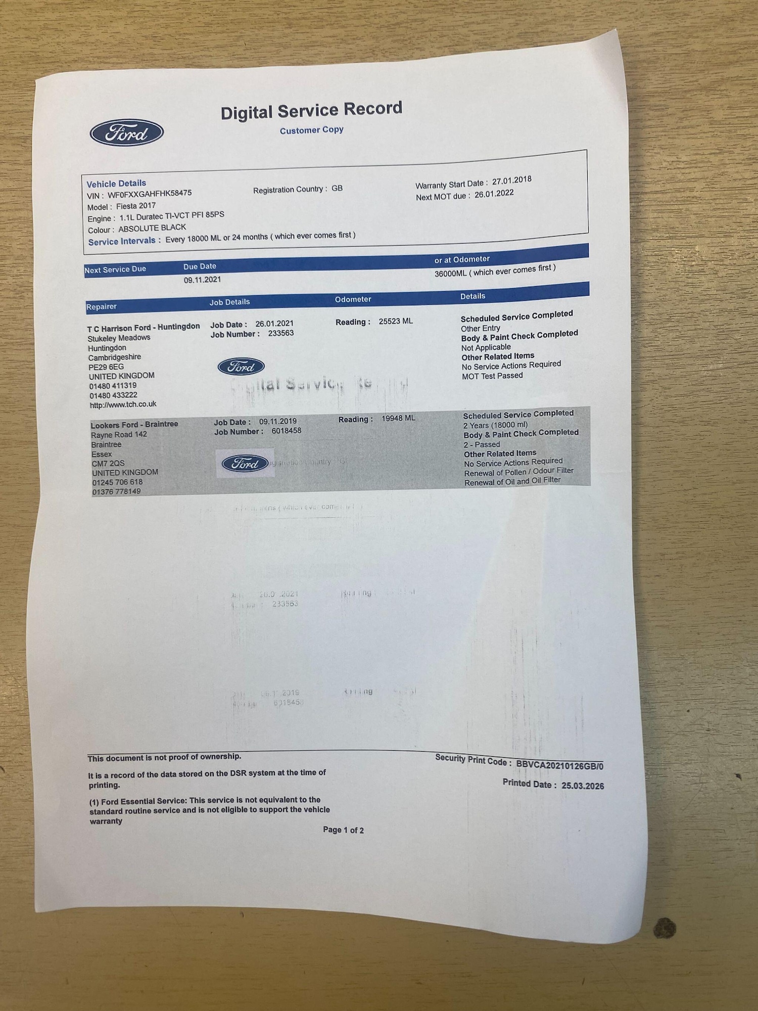 Used Ford Fiesta 2018 for sale - 78185324: Photo 22