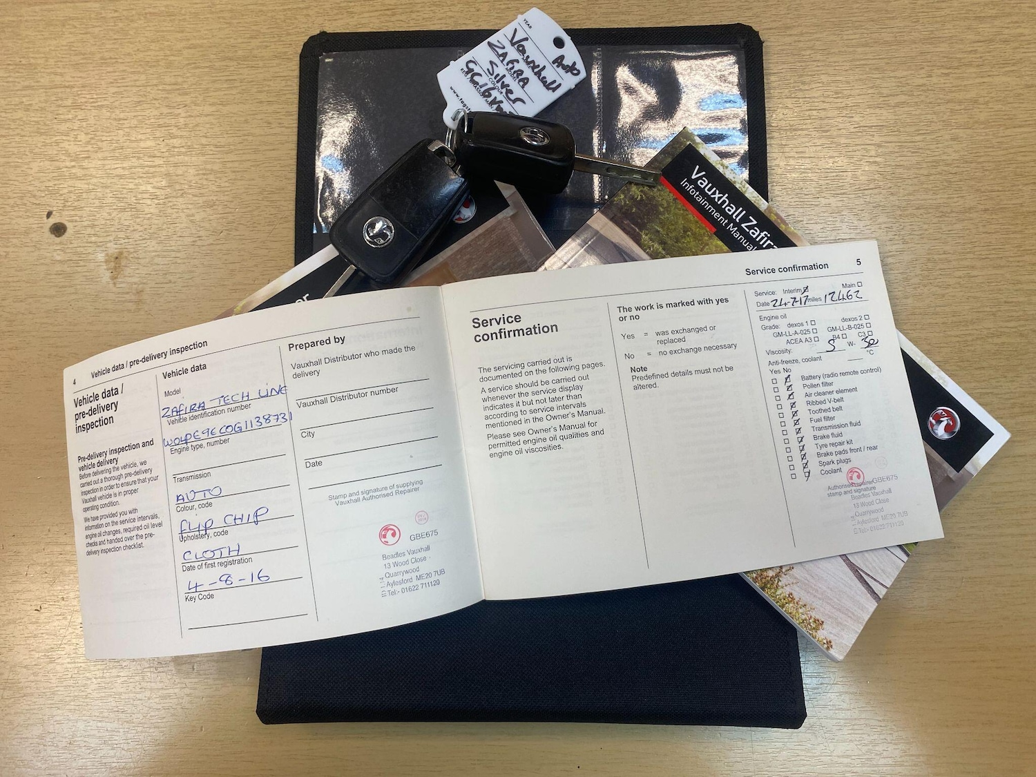 Used Vauxhall Zafira 2016 for sale - 77254802: Photo 19