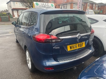 Used Vauxhall Zafira Tourer 2016 for sale - 77468621: Photo