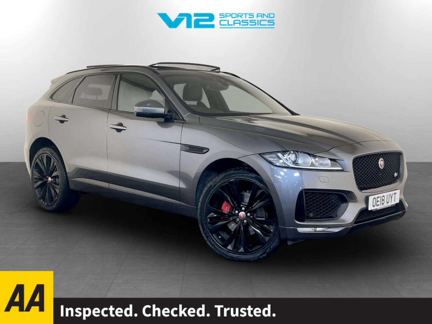 Used Jaguar F-Pace 2018 for sale - 77569664: Photo 1