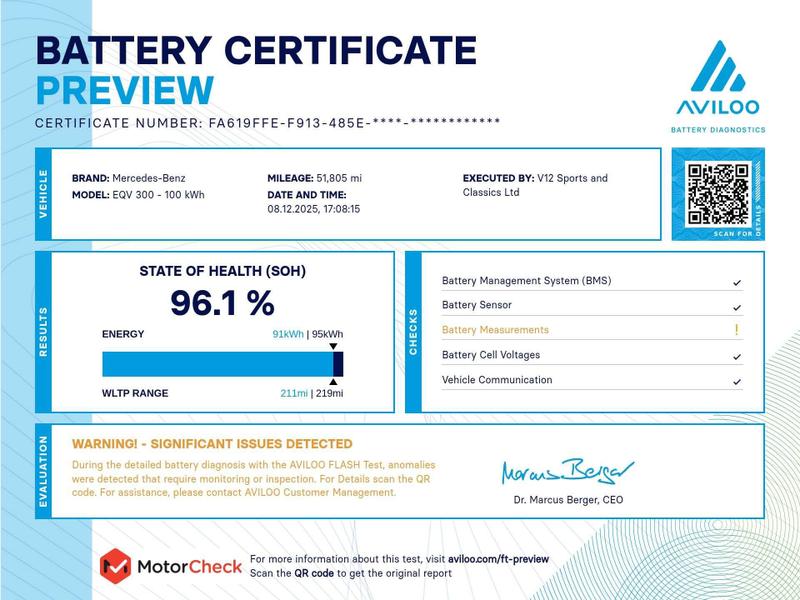 Used Mercedes-Benz EQV 2021 for sale - 77152083: Photo 2