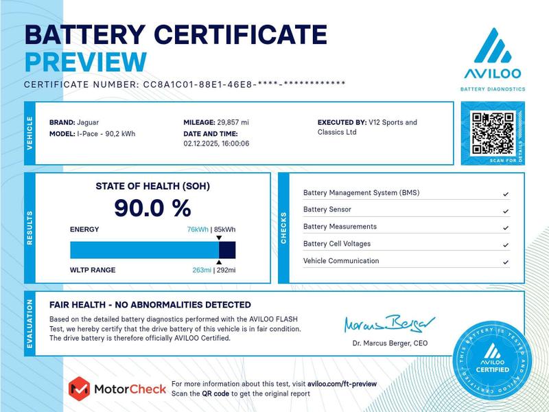 Used Jaguar I-Pace 2020 for sale - 76825915: Photo 2