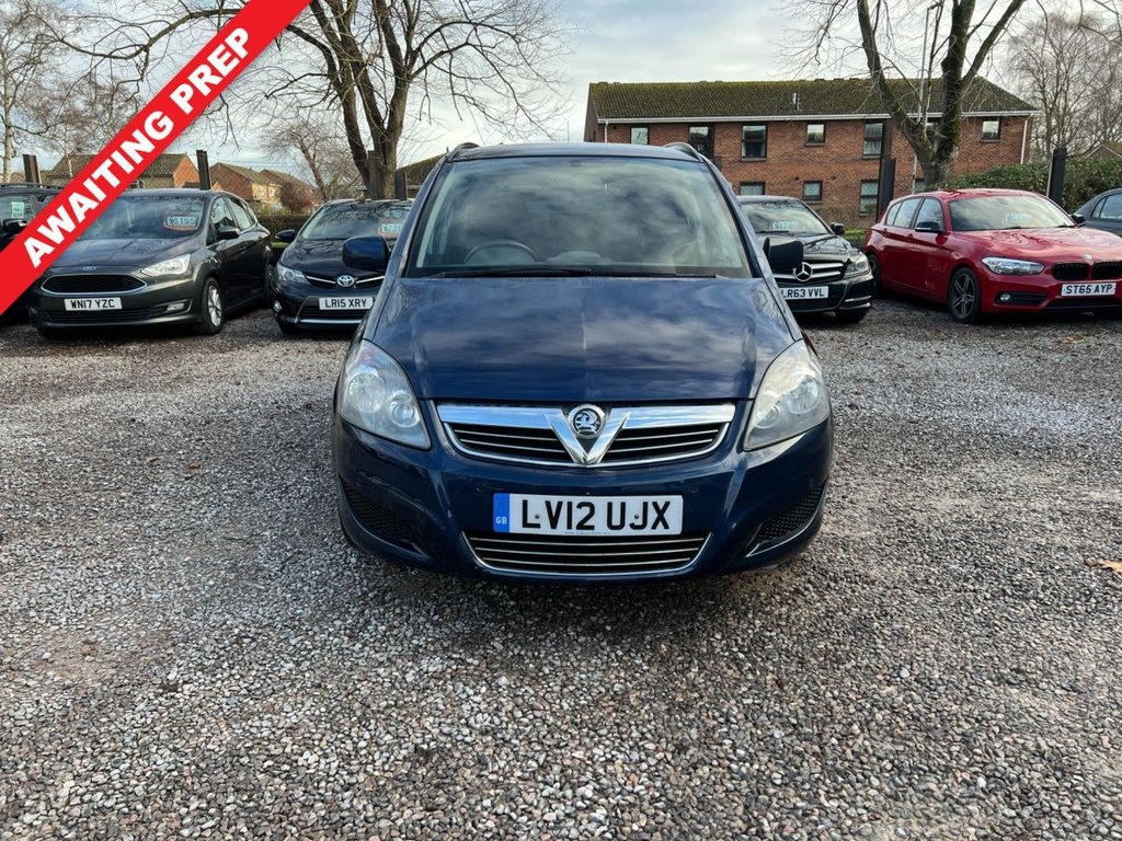 Used Vauxhall Zafira 2012 for sale - 76962430: Photo 2