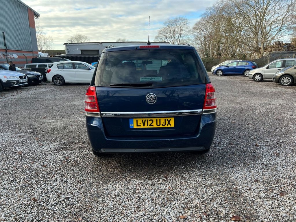 Used Vauxhall Zafira 2012 for sale - 76962430: Photo 7