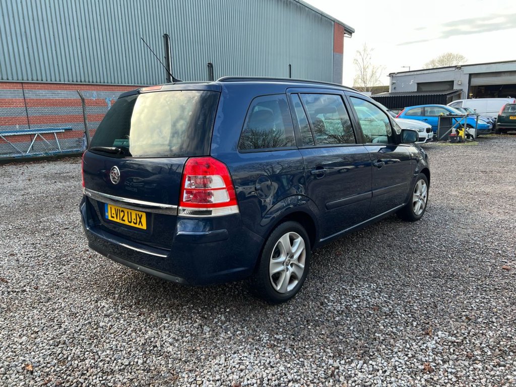 Used Vauxhall Zafira 2012 for sale - 76962430: Photo 8