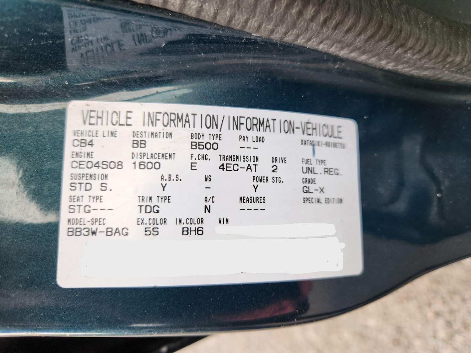Vehicle 50