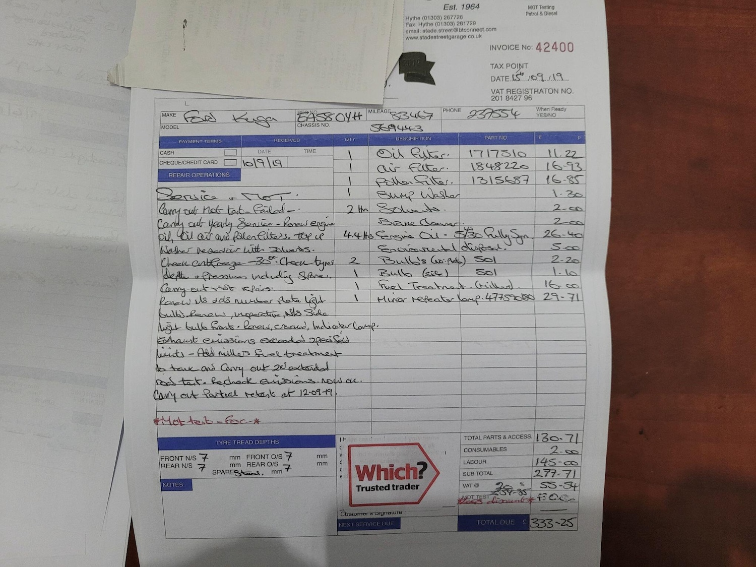 Used Ford Kuga 2008 for sale - 76348941: Photo 54