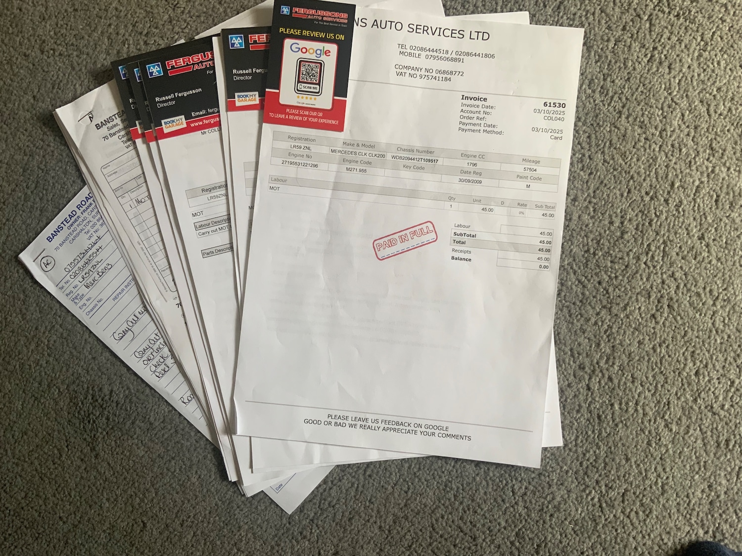 Used Mercedes-Benz CLK 2009 for sale - 78098013: Photo 24