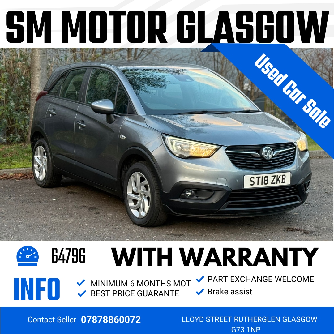 Used Vauxhall Crossland X 2018 for sale - 76758745: Photo 1