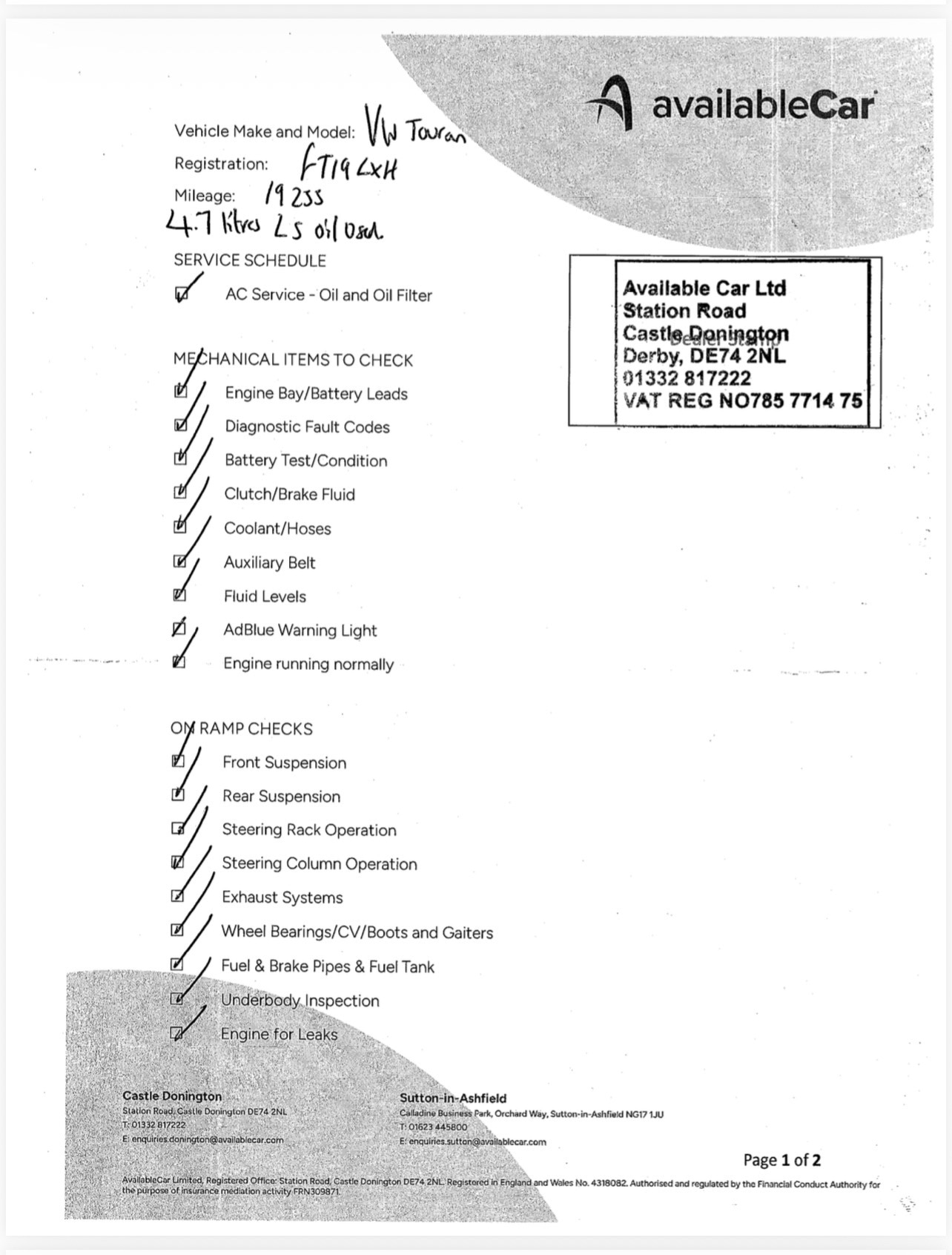 Used Volkswagen Touran 2019 for sale - 78060549: Photo 28