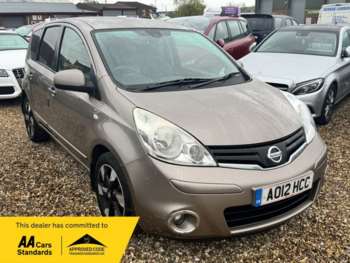 Nissan, Note 2012 (12) 1.5 dCi n-tec+ Euro 5 5dr