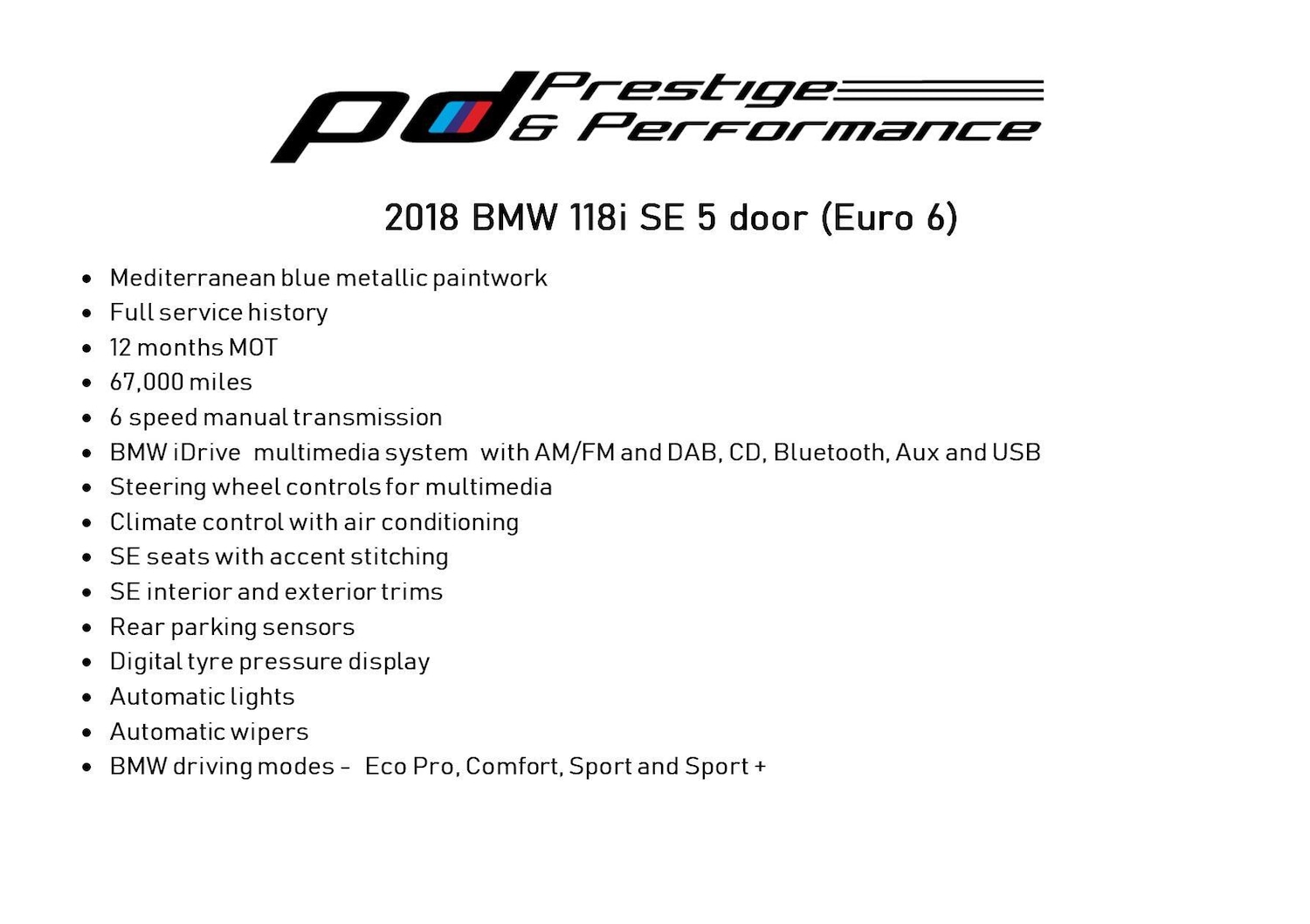 Used BMW 1 Series 2018 for sale - 77456555: Photo 6