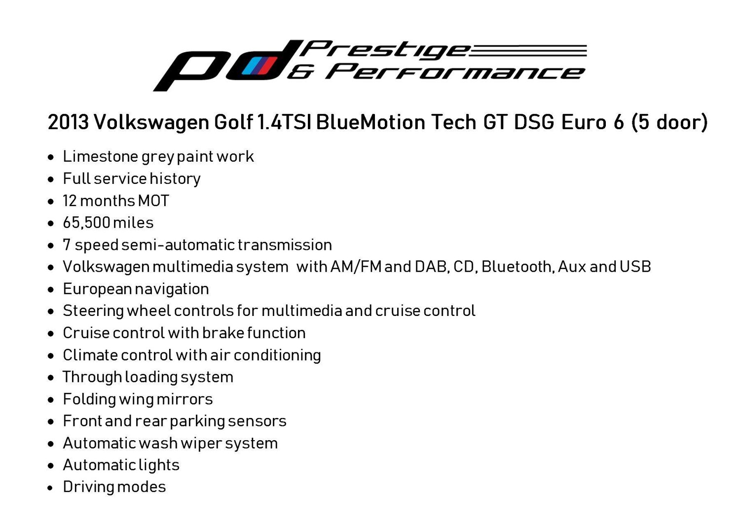 Used Volkswagen Golf 2013 for sale - 76781150: Photo 9