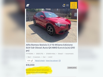 Used Alfa Romeo Stelvio 2020 for sale - 79237096: Photo