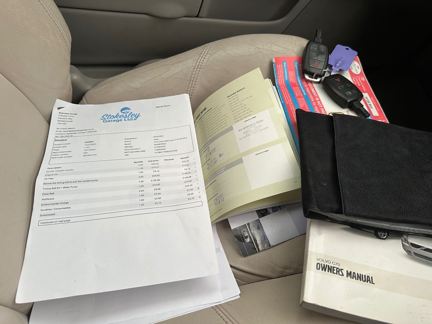 Used Volvo C70 2009 for sale - 77340298: Photo 13