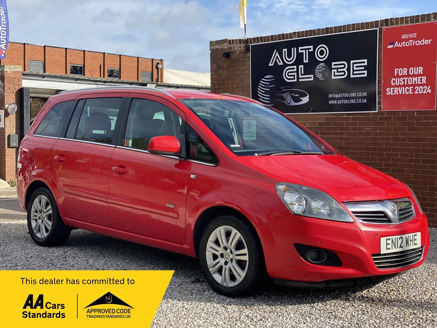 Used Vauxhall Zafira 2012 for sale - 76175284: Photo 1