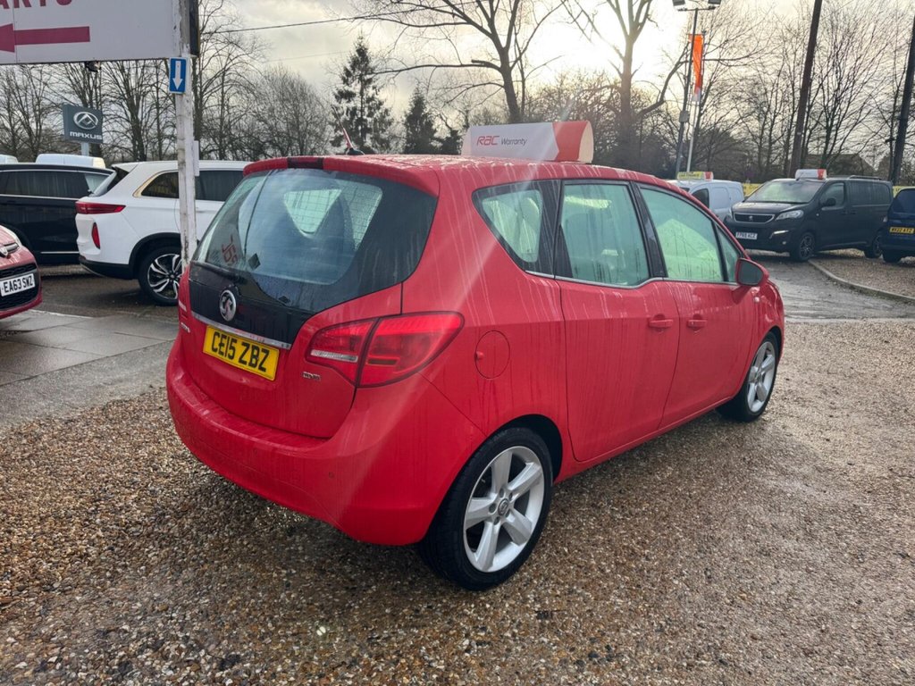 Used Vauxhall Meriva 2015 for sale - 77394554: Photo 14