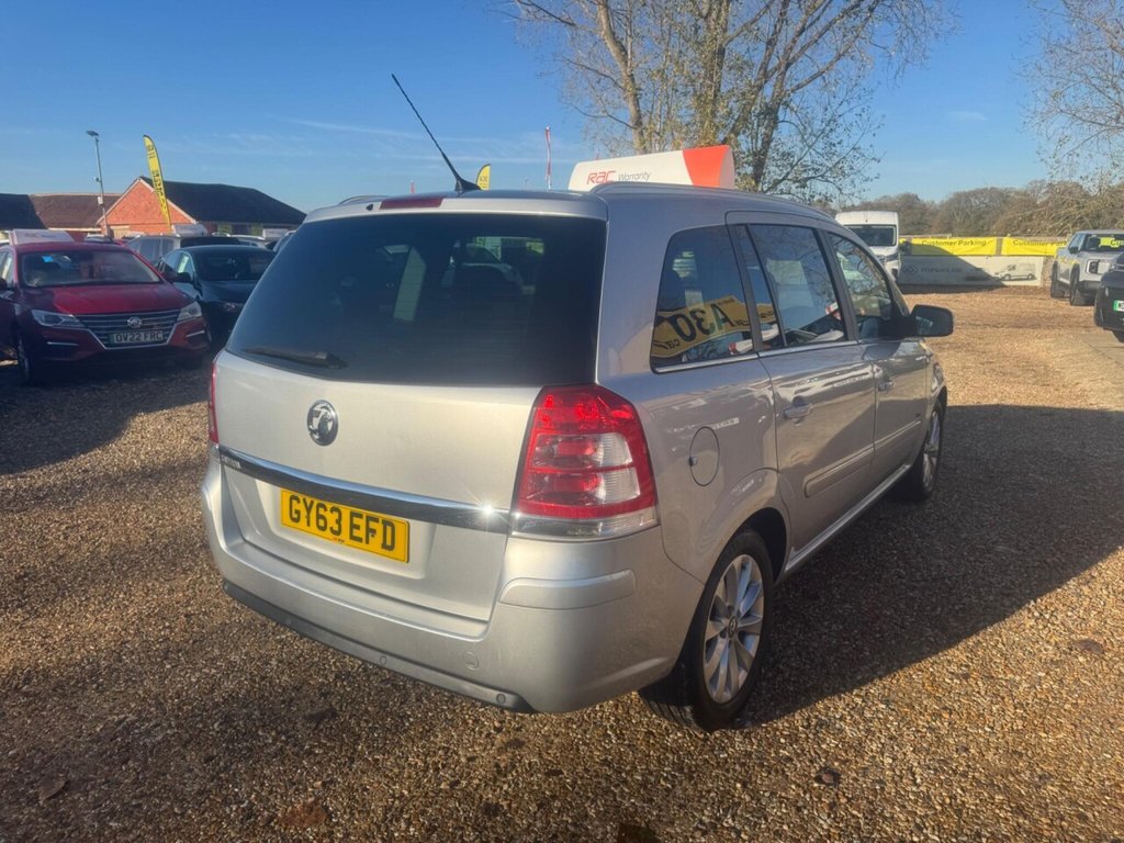 Used Vauxhall Zafira 2013 for sale - 76655365: Photo 19