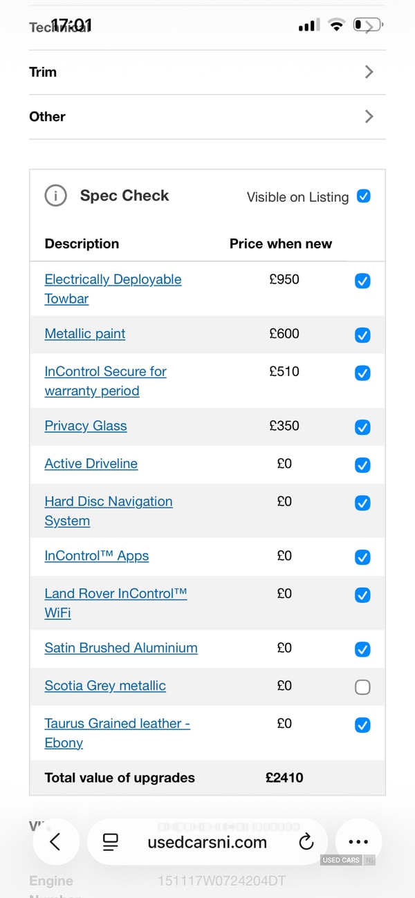Used Land Rover Discovery Sport 2016 for sale - 77909980: Photo 2