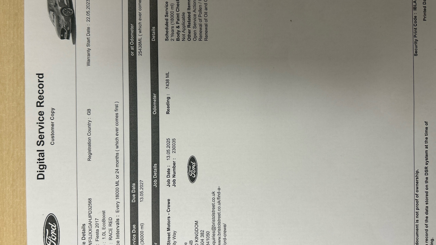 Used Ford Fiesta 2023 for sale - 76357756: Photo 41