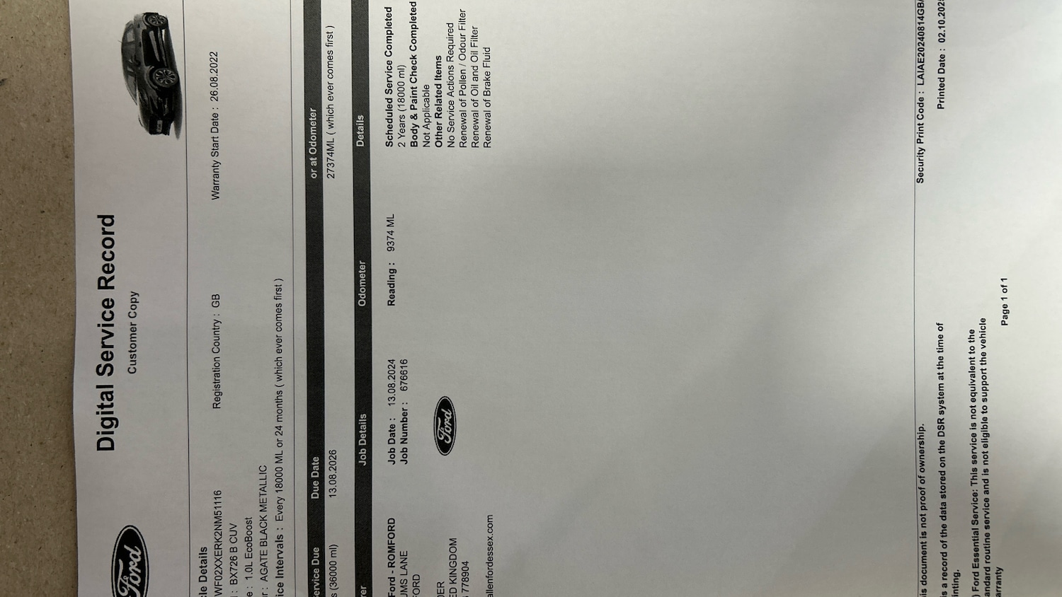 Used Ford Puma 2022 for sale - 76156527: Photo 40