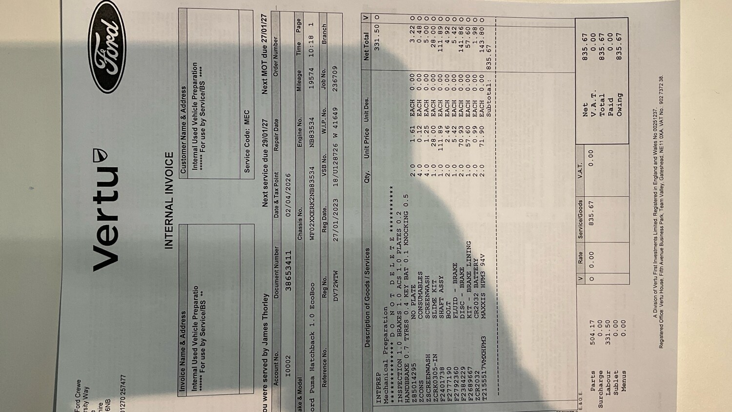 Used Ford Puma 2023 for sale - 78136501: Photo 40