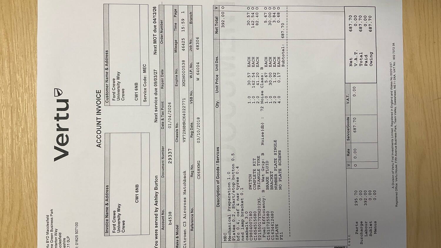 Used Citroen C3 Aircross 2018 for sale - 78136504: Photo 41