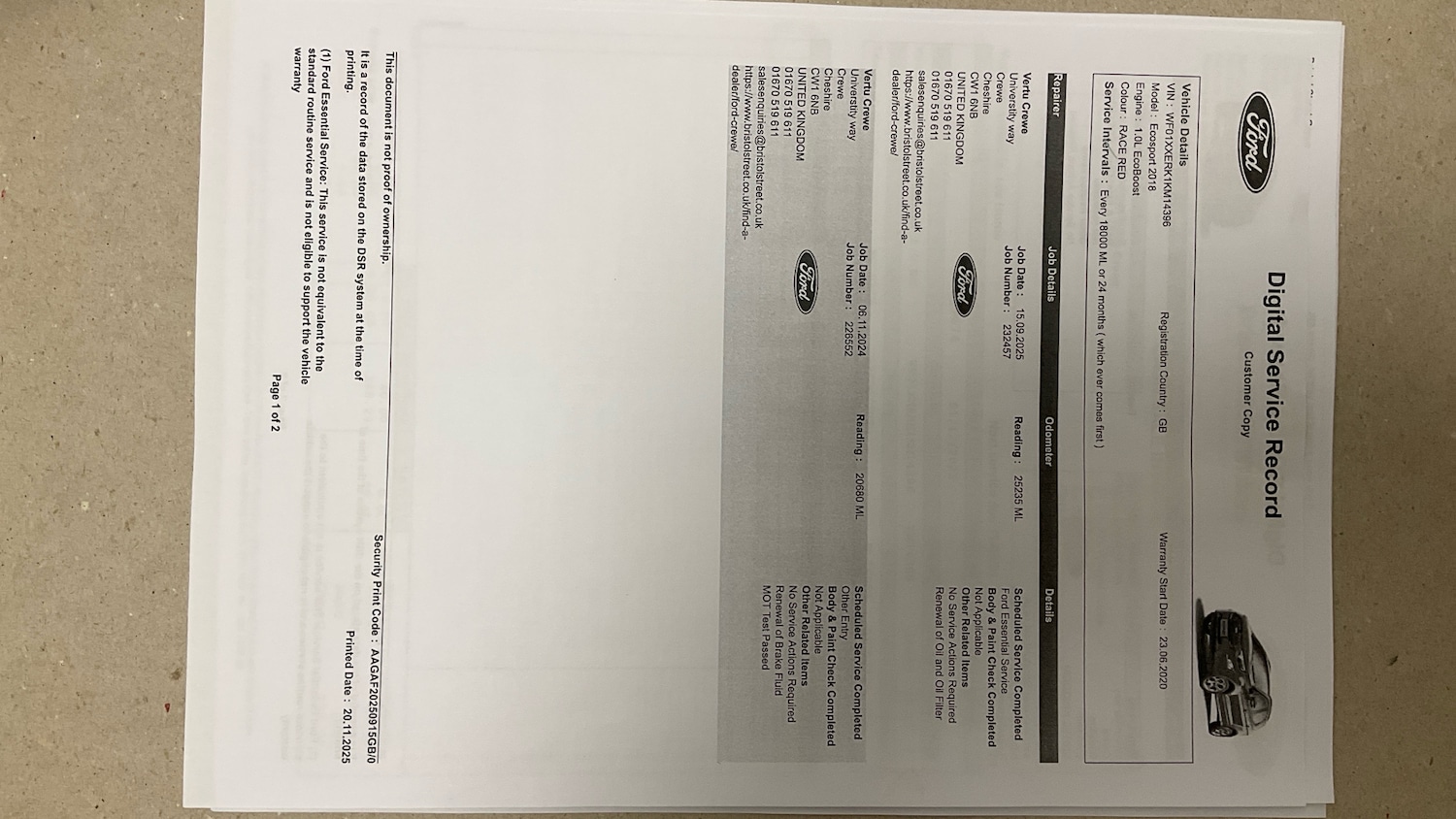 Used Ford Ecosport 2020 for sale - 76705688: Photo 41