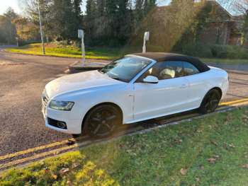 2011 (11) - 2011 AUDI A5 CABRIOLET 2.0 TDI S Line 2dr [Start Stop] WHITE