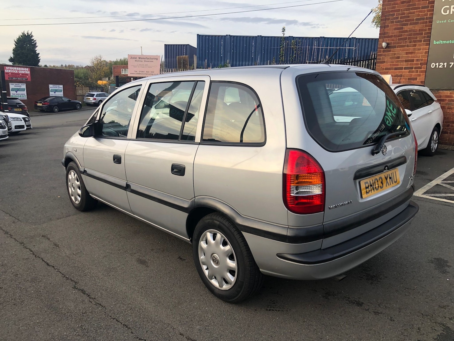 Used Vauxhall Zafira 2003 for sale - 76487300: Photo 4