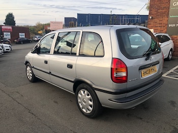Used Vauxhall Zafira 2003 for sale - 76487300: Photo
