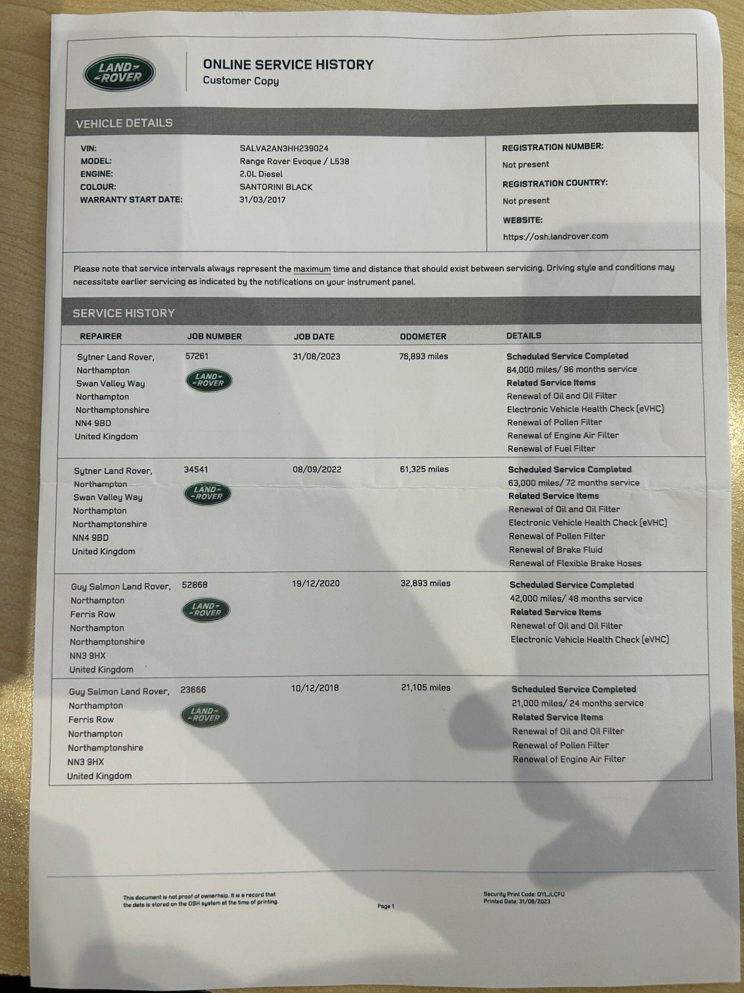 Used Land Rover Range Rover Evoque 2017 for sale - 76522475: Photo 54