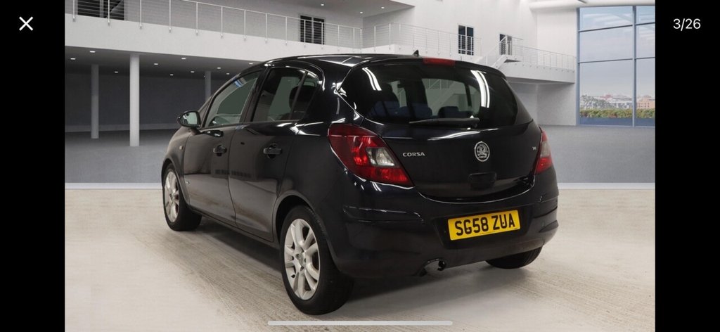 Used Vauxhall Corsa 2008 for sale - 76798059: Photo 2