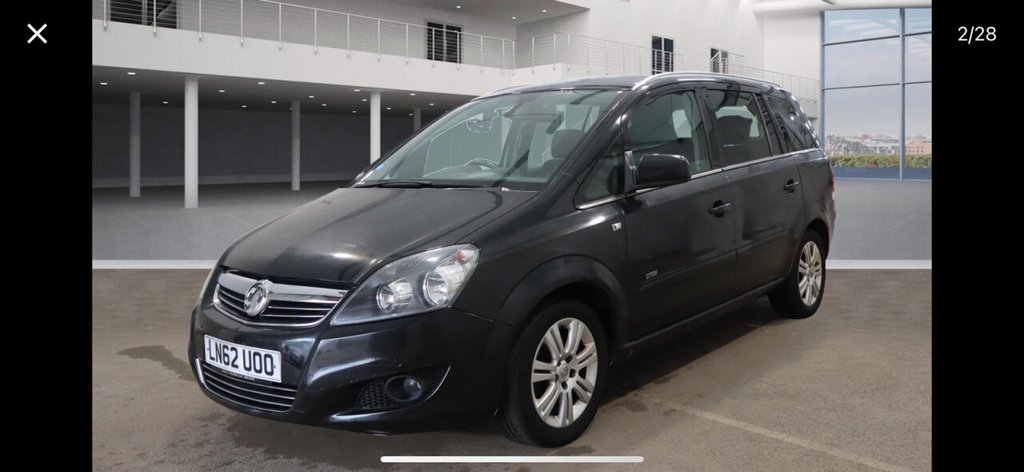 Used Vauxhall Zafira 2012 for sale - 76180113: Photo 1