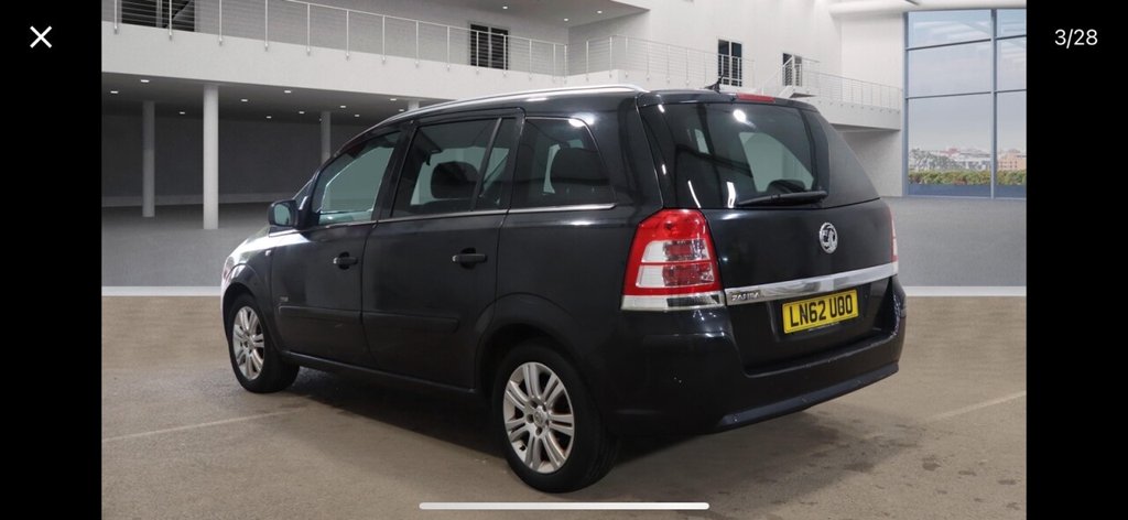Used Vauxhall Zafira 2012 for sale - 76180113: Photo 2