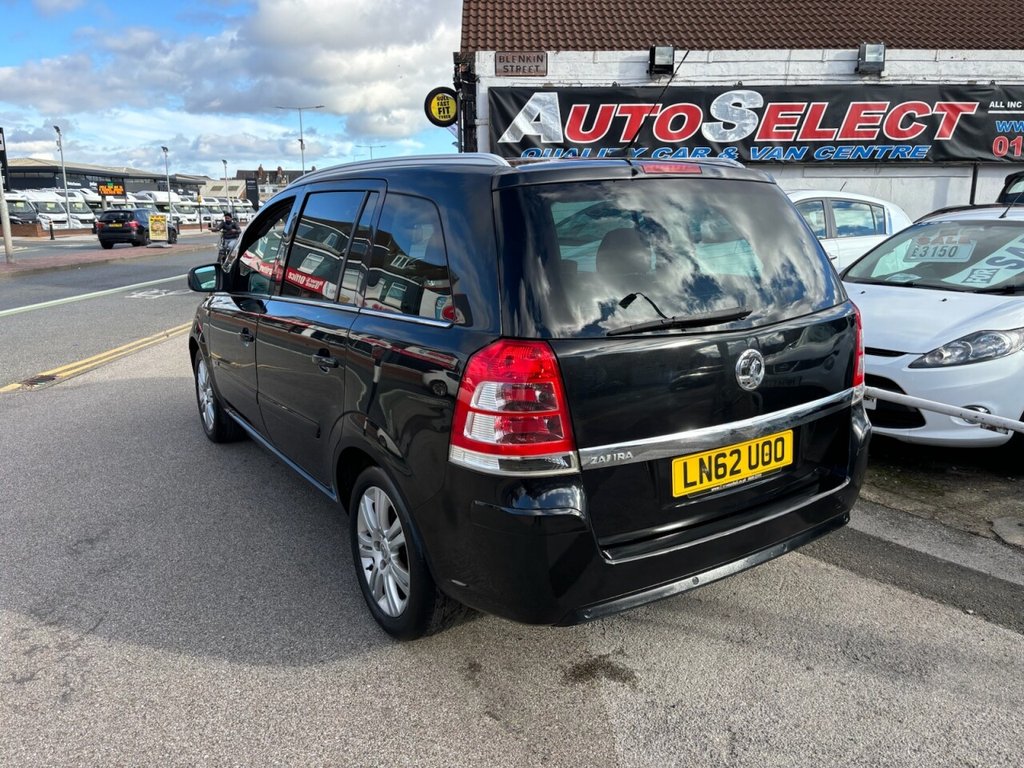 Used Vauxhall Zafira 2012 for sale - 76180113: Photo 8