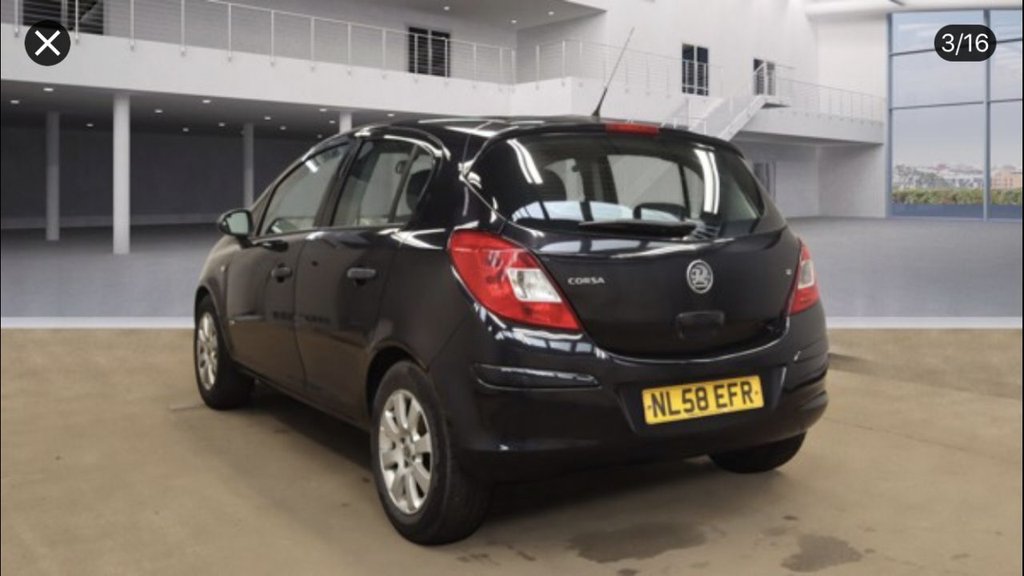 Used Vauxhall Corsa 2008 for sale - 77563998: Photo 7