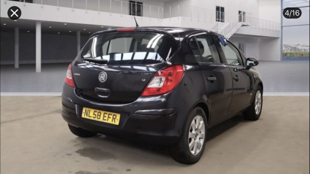 Used Vauxhall Corsa 2008 for sale - 77563998: Photo 8