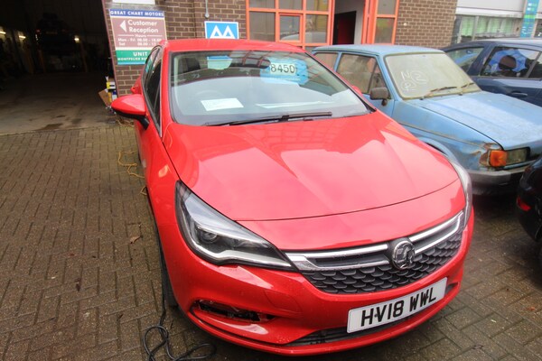 Used Vauxhall Astra 2018 for sale - 72821894: Photo 1