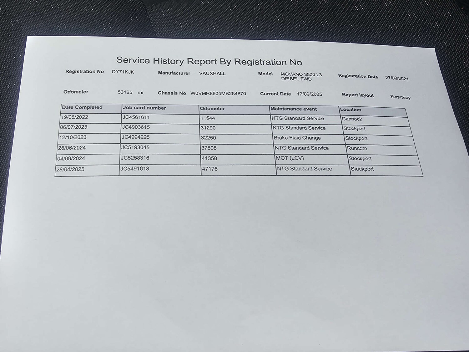 Used Vauxhall Movano 2021 for sale - 76483194: Photo 23