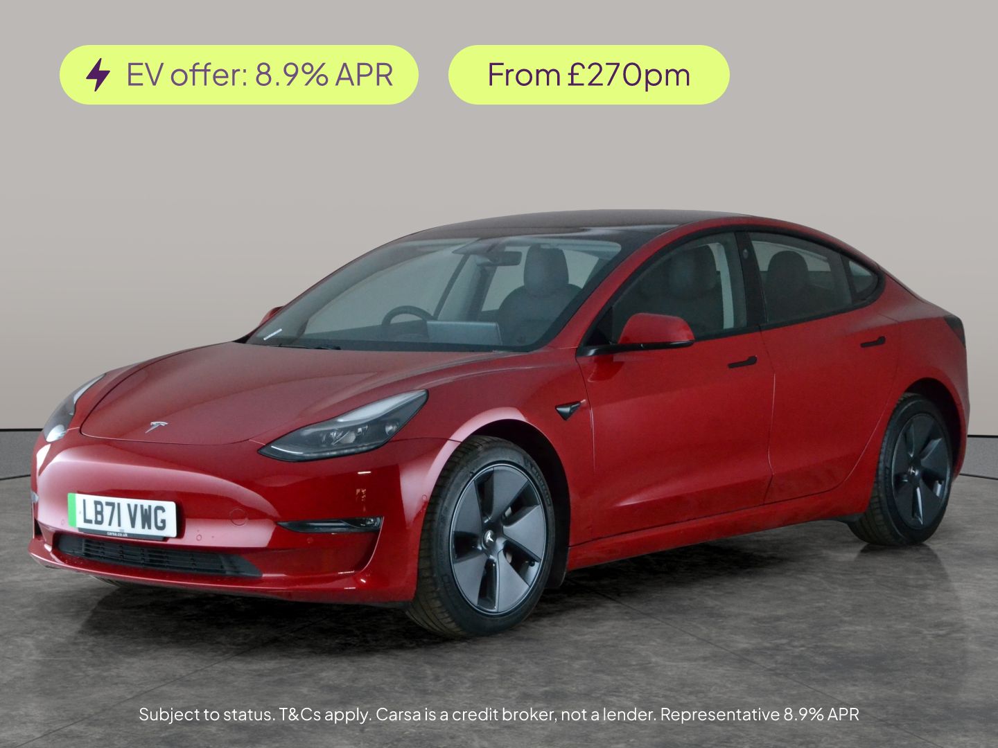 Used Tesla Model 3 2021 for sale - 77720822: Photo 1