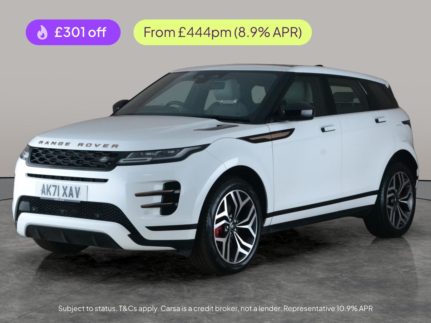 Used Land Rover Range Rover Evoque 2022 for sale - 77688705: Photo 1