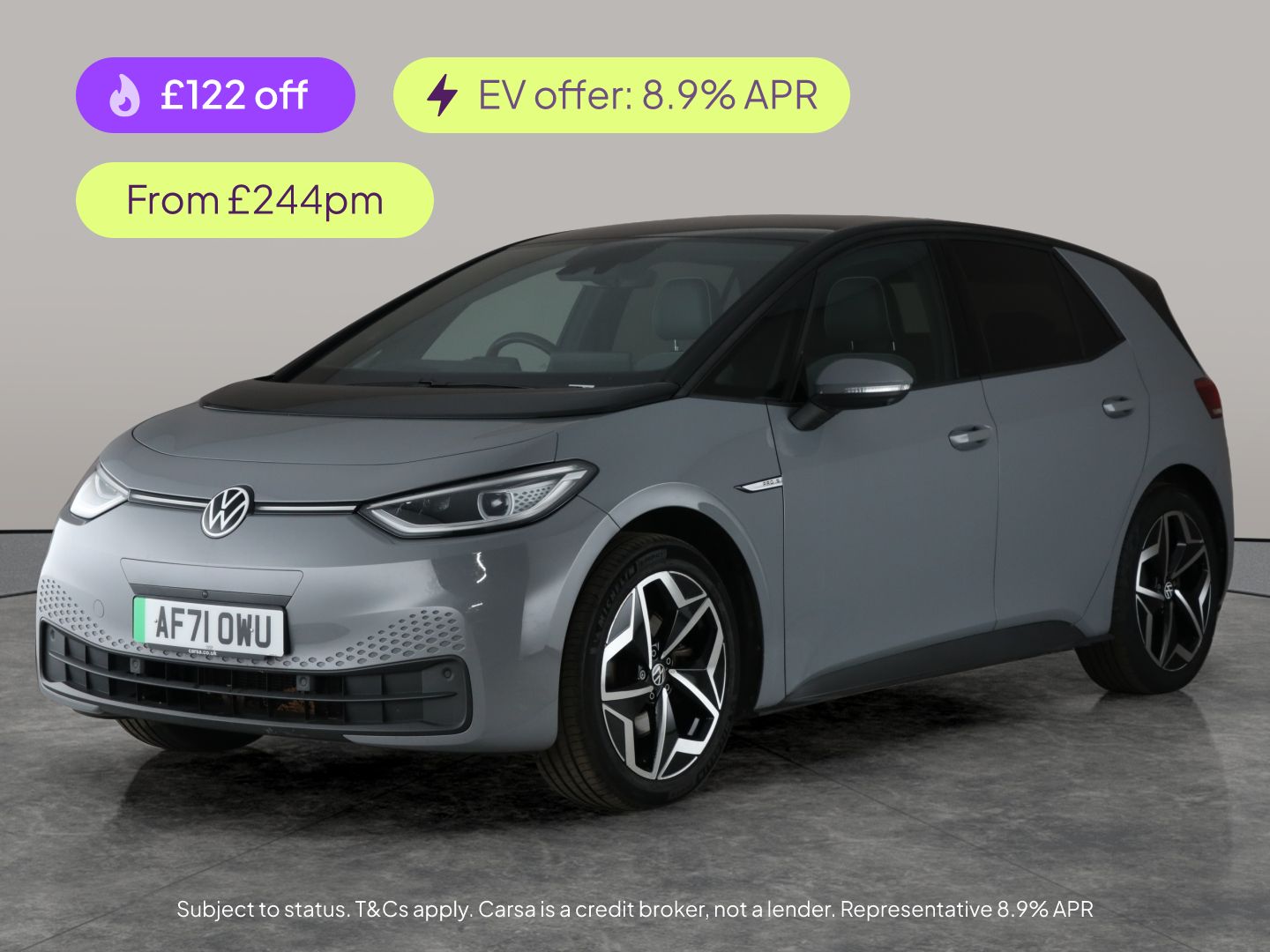 Used Volkswagen ID.3 2021 for sale - 76842428: Photo 1